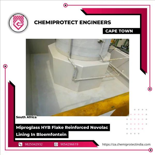 Miproglass HYB Flake Reinforced Novolac Lining In Bloemfontein