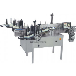 Automatic Double Side (front & Back) Flat Bottle Sticker Labeling Machine