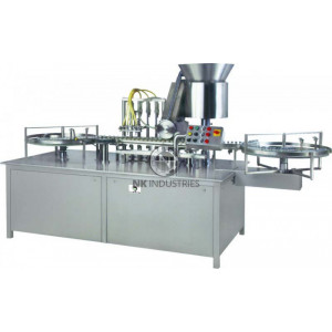 Automatic Injectable Vial Filling & Stoppering Machine