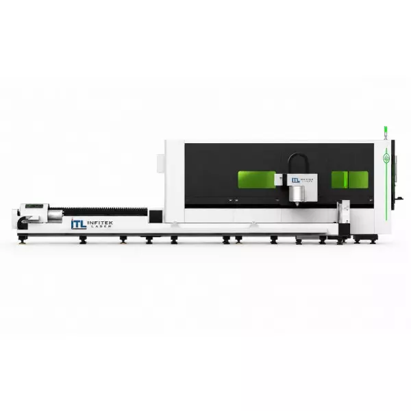 Semi-Enclosed Exchange Platform Plate And Tube Integrated Laser Cutting Machine