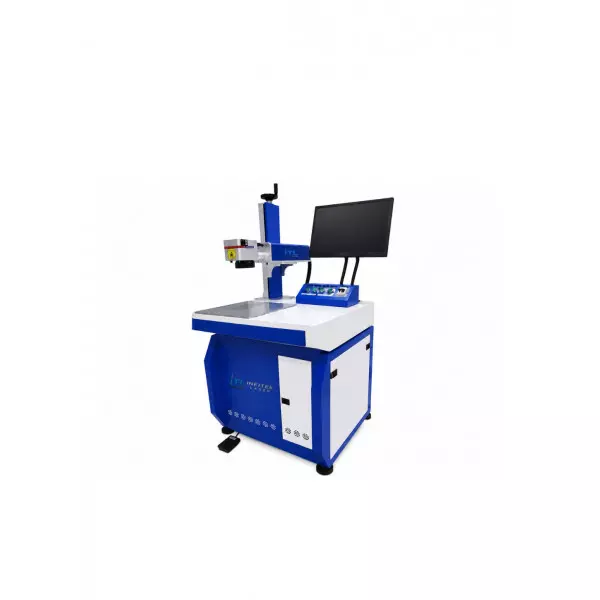 Aluminium Marking Machine Operating On Metal Sheet