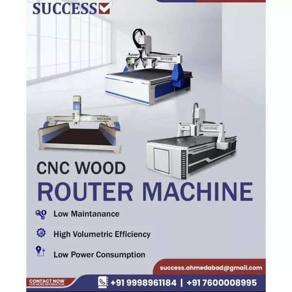 CNC Wood Router Machine Manufacturers In Naroda GIDC