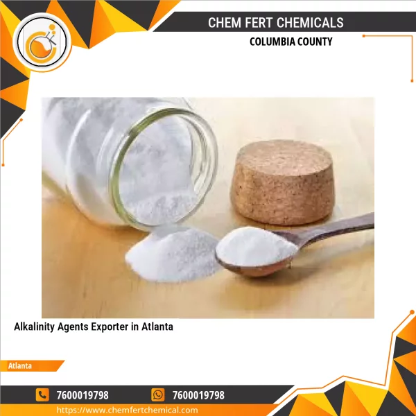 Container Of Alkalinity Agent Chemical Ready For Shipment