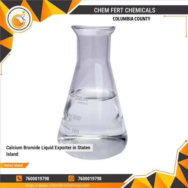 Container Filled With Calcium Bromide Liquid Ready For Export