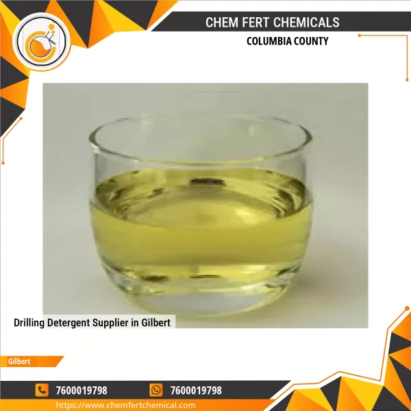 Container Of Industrial Drilling Detergent Used In Oilfield Operations