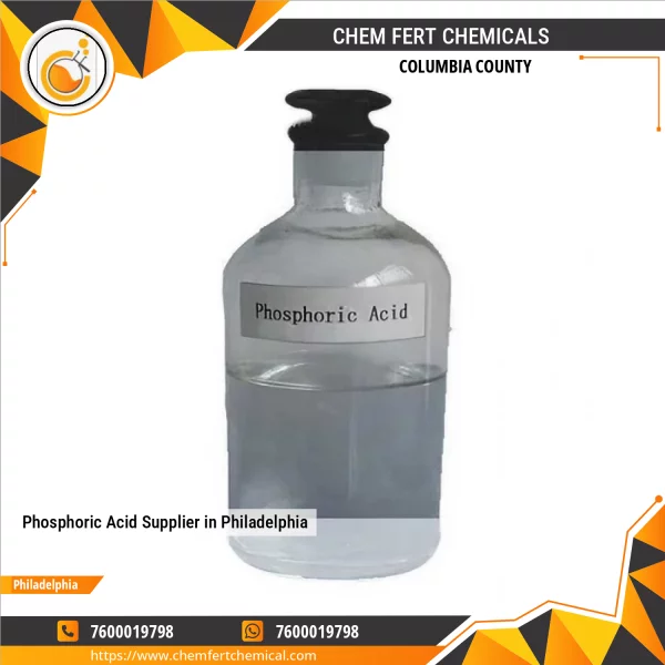Container Filled With Phosphoric Acid Under Warehouse Lighting