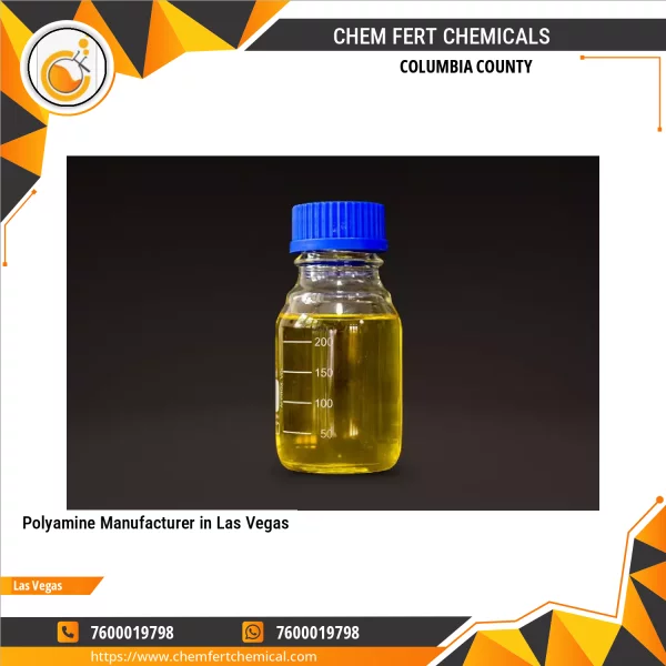 Polyamine Chemical Solution Container Used In Industrial Applications