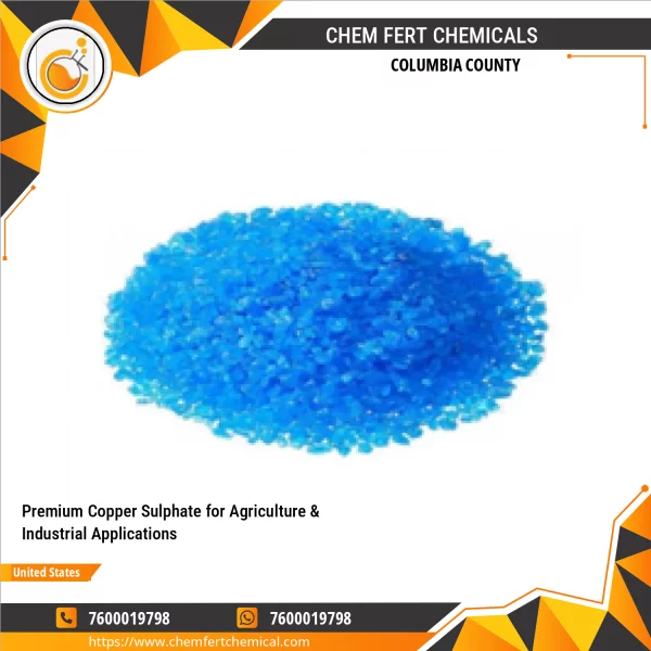 Premium Copper Sulphate For Agriculture & Industrial Applications