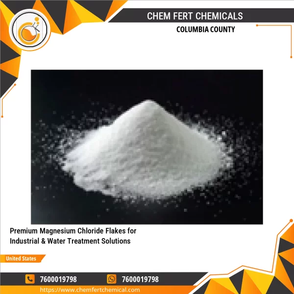Premium Magnesium Chloride Flakes For Industrial & Water Treatment Solutions