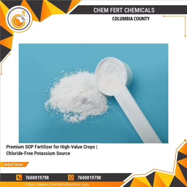 Premium SOP Fertilizer For High-Value Crops | Chloride-Free Potassium Source