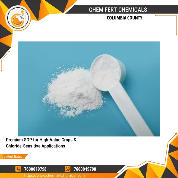 Premium SOP For High-Value Crops & Chloride-Sensitive Applications