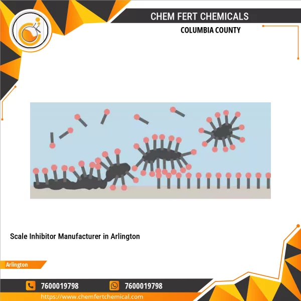 Container Of Industrial Scale Inhibitor Chemical Used In Water Treatment And Oilfield Applications