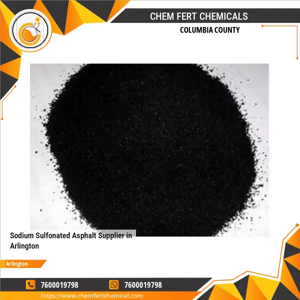 Container Filled With Sodium Sulfonated Asphalt Used For Industrial Bacterial Control