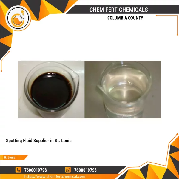 Container Of Spotting Fluid Used In Oil Drilling Operations