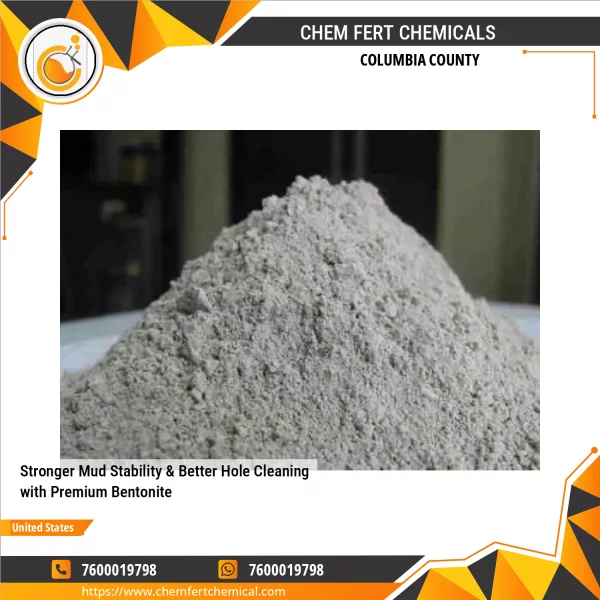 Stronger Mud Stability & Better Hole Cleaning With Premium Bentonite