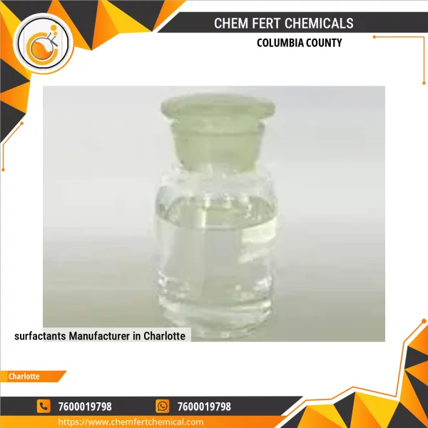 Batch Of Surfactant Chemicals Being Prepared In Industrial Mixing Tanks