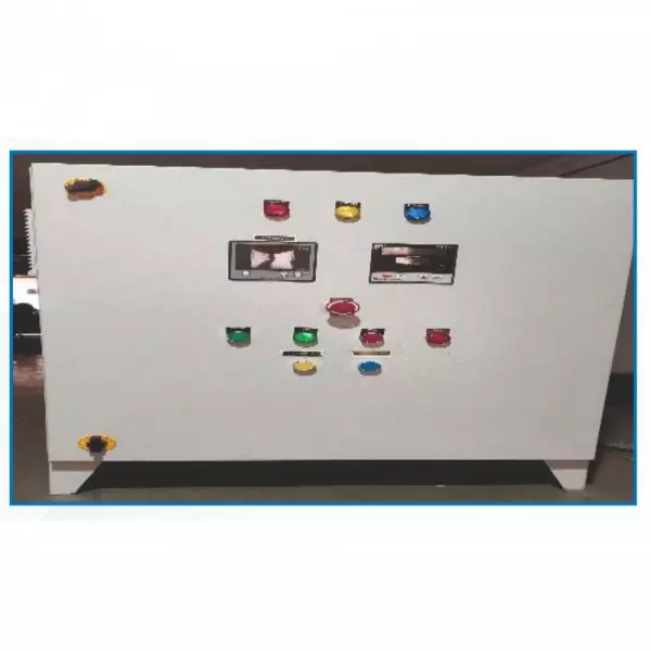 Delta Electrical Control Panel Installed In An Industrial Setting