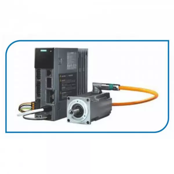 Siemens Servo Drive Installed In Industrial Control Panel