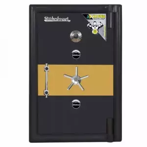 Color Coated Security Safe Showing Smooth Finish And Secure Locking Mechanism