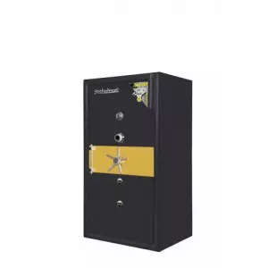 Electronic Safe With Digital Keypad Lock Showing Open Door