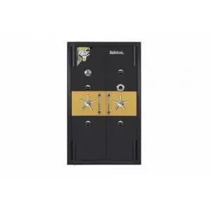 Heavy Steel Jewelry Safe Showing Reinforced Door And Locking Mechanism
