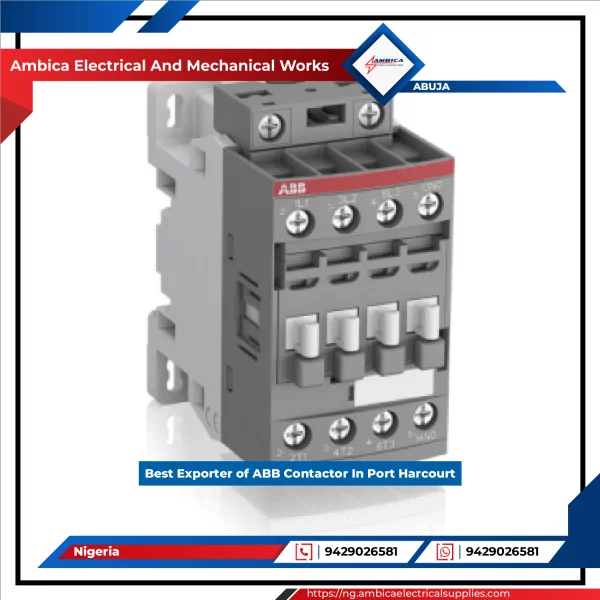 Best Exporter Of ABB Contactor In Port Harcourt