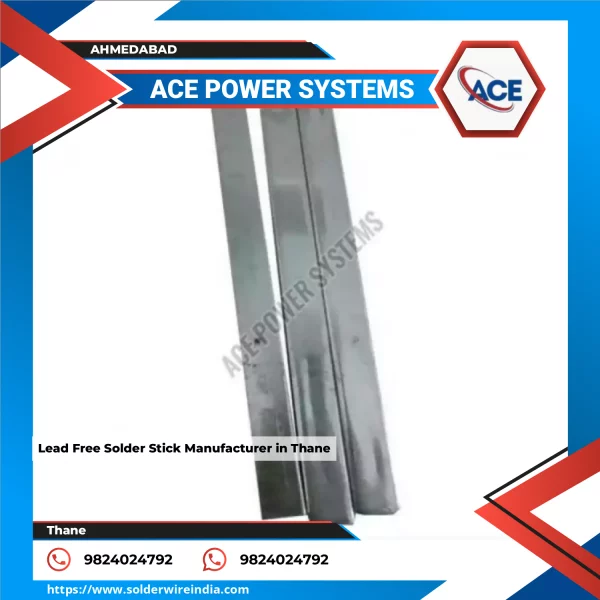 Lead Free Solder Sticks Arranged On A Plain Surface Showing Smooth Finish