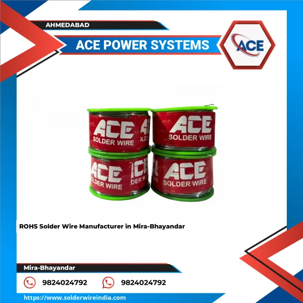 Close Up Image Showing RoHS Solder Wire Spool Used For Electronics Assembly