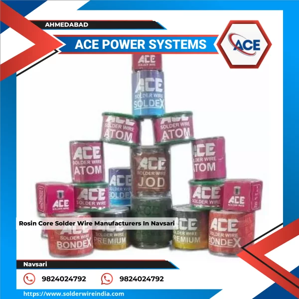 Rosin Core Solder Wire Manufacturers In Navsari