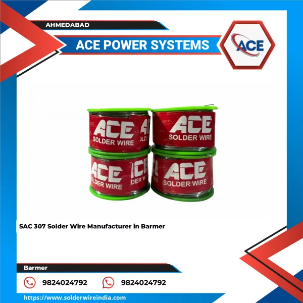 Close-up View Of SAC 307 Solder Wire Spool Showing Fine Metallic Texture