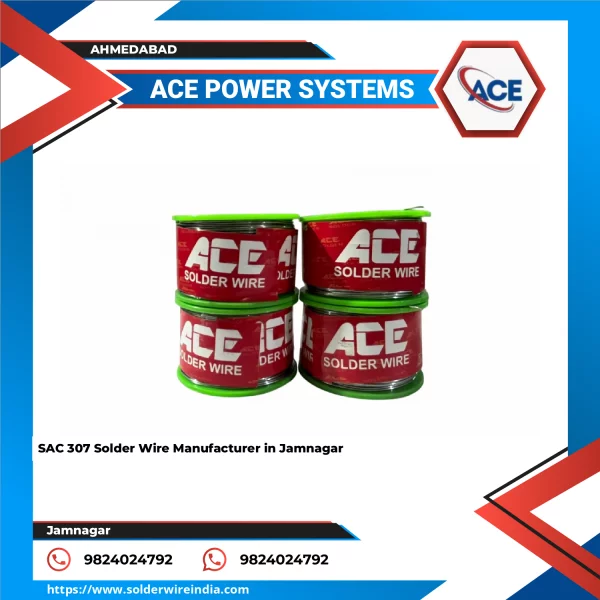 Close-up View Of SAC 307 Solder Wire Showing Fine Coil Structure