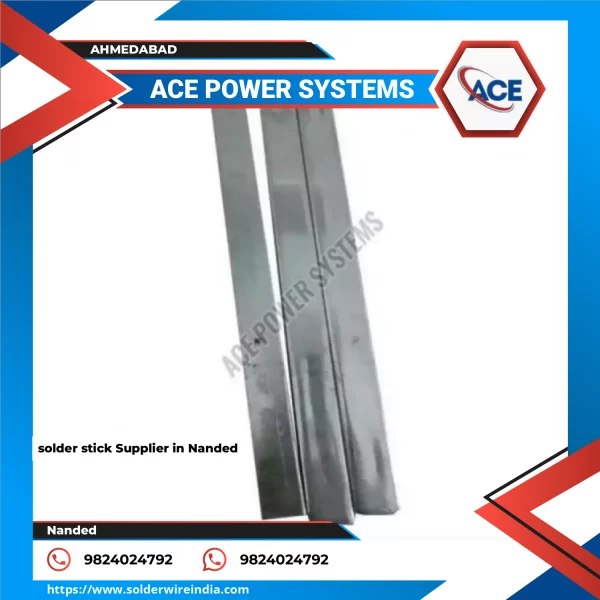 Close-up View Of Shiny Metal Solder Sticks Arranged Side By Side