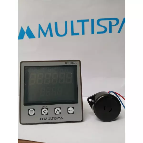 Batch Counter Device Showing Numeric Display Used In Industrial Process Tracking