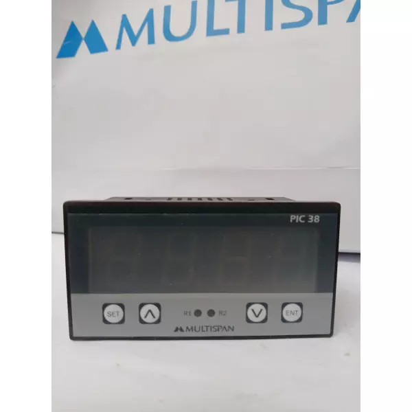 Multispan Process Controller Unit Showing Display And Buttons