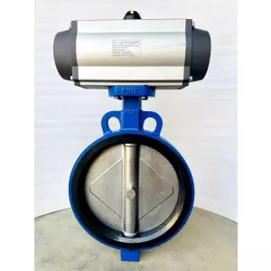 350MM Pneumatic Actuator Butterfly Valves