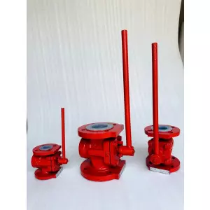 80mm Fep Lined Plug Valve