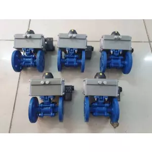 Actuator Operated Ball Valve