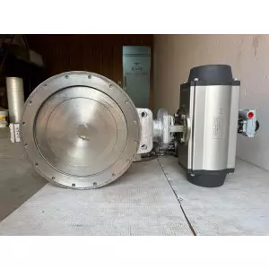 Double Eccentric Off Set Disc Wafer Type Butterfly Valve