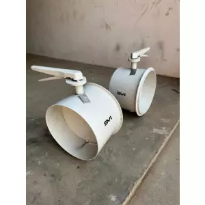 Double Flange Fabricated Damper Valve