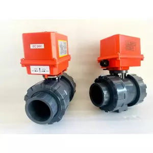 Electric UPVC 2 Way Ball Valve