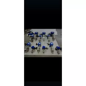 Electrical Actuator Operated Spherical Disc Butterfly Valve