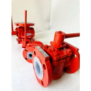 Lined Plug Valve