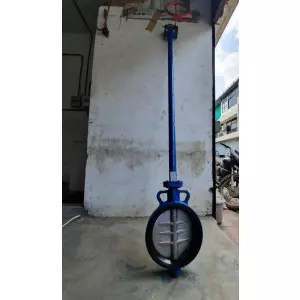 Long Shaft Butterfly Valve Wafer Type