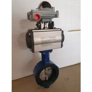 Pneumatic Actuator Butterfly Valve