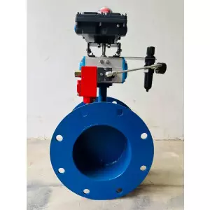 Pneumatic Double Flange Fabricated Damper Valve