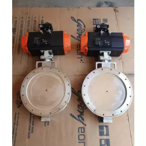Pneumatic Ptfe Sleeve Butterfly Valve