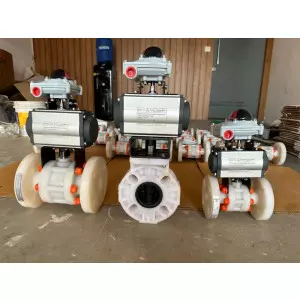 Pneumatic PVDF Ball Valve