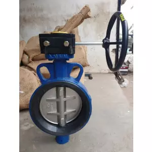 Rubber Lined Wafer Type Butterfly Valve