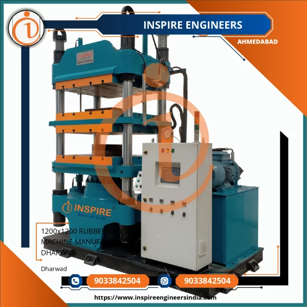 1200x1200 RUBBER MOLDING MACHINE MANUFACTURER IN DHARWAD