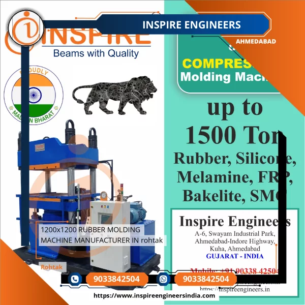 1200x1200 RUBBER MOLDING MACHINE MANUFACTURER IN Rohtak